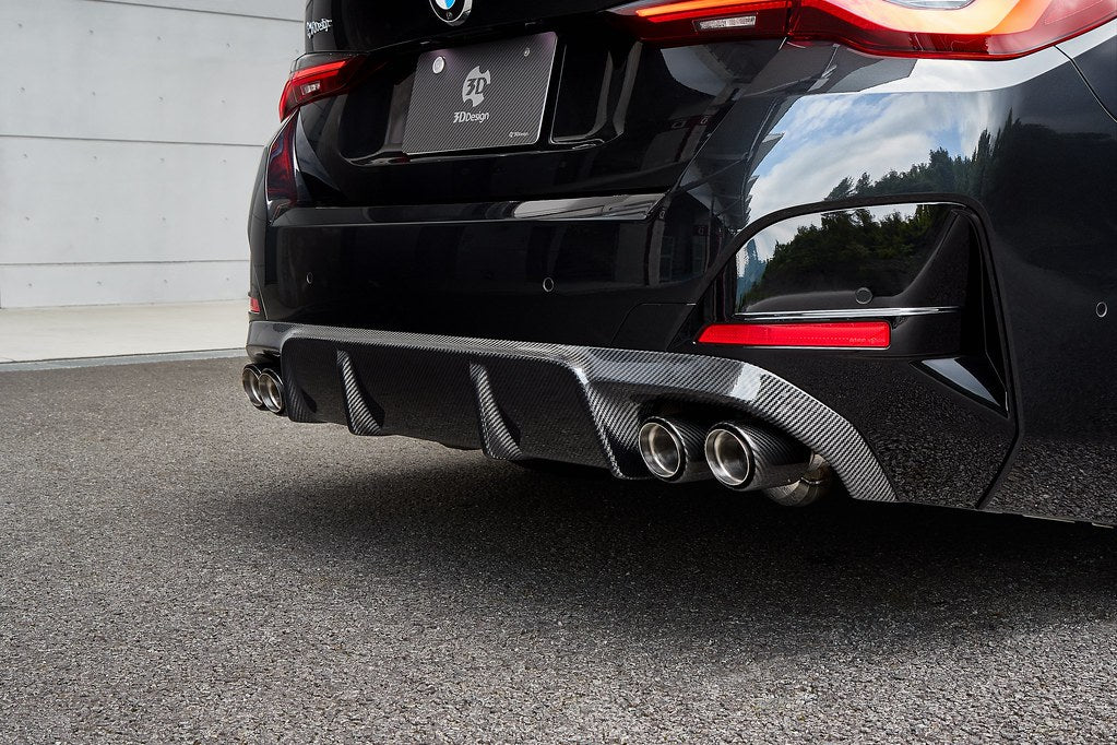 3D Design G26 4-Series Gran Coupe / i4 M-Sport Carbon Rear Diffuser