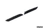 Acexxon G42 2-Series M-Sport honeycomb rear reflector insert set for exterior vehicle enhancement, shown in the image.