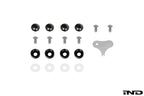 Camisasca Stainless License Plate Security Screw Cap Kit