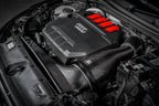 Eventuri black carbon intake system for Audi 8Y S3 and 8S TTS, performance air intake with sleek carbon fiber design