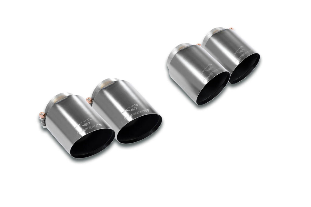 Supersprint F90 M5 Race Gun Metal Grey Exhaust Tip Set