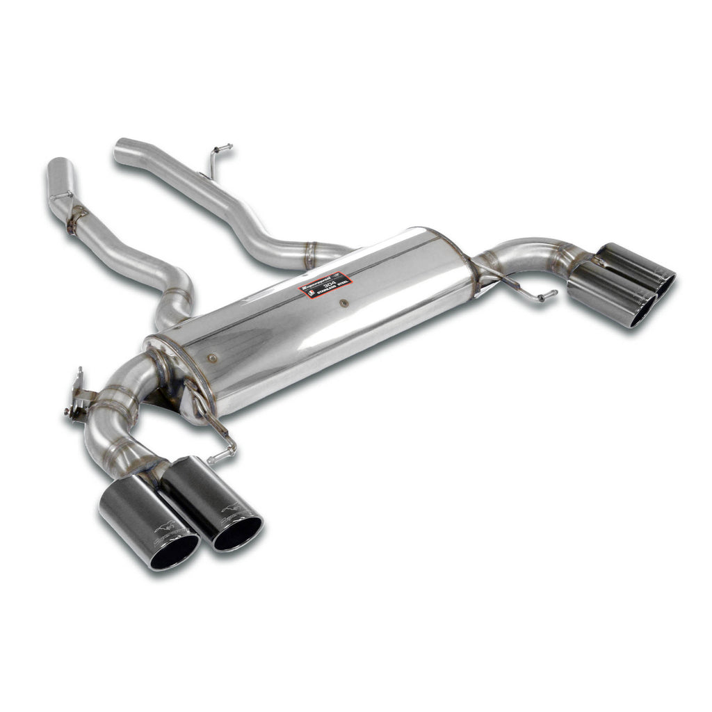 Supersprint BMW G07 X7 Rear exhaust Right "Gun Metal Grey" OO90 - Left OO90 with valve