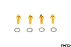 Rogue Engineering Exhaust Brace Titanium Hardware Kit - Gold Anodized