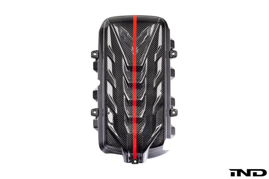 Eventuri Chevrolet C8 Corvette Black Carbon Engine Cover