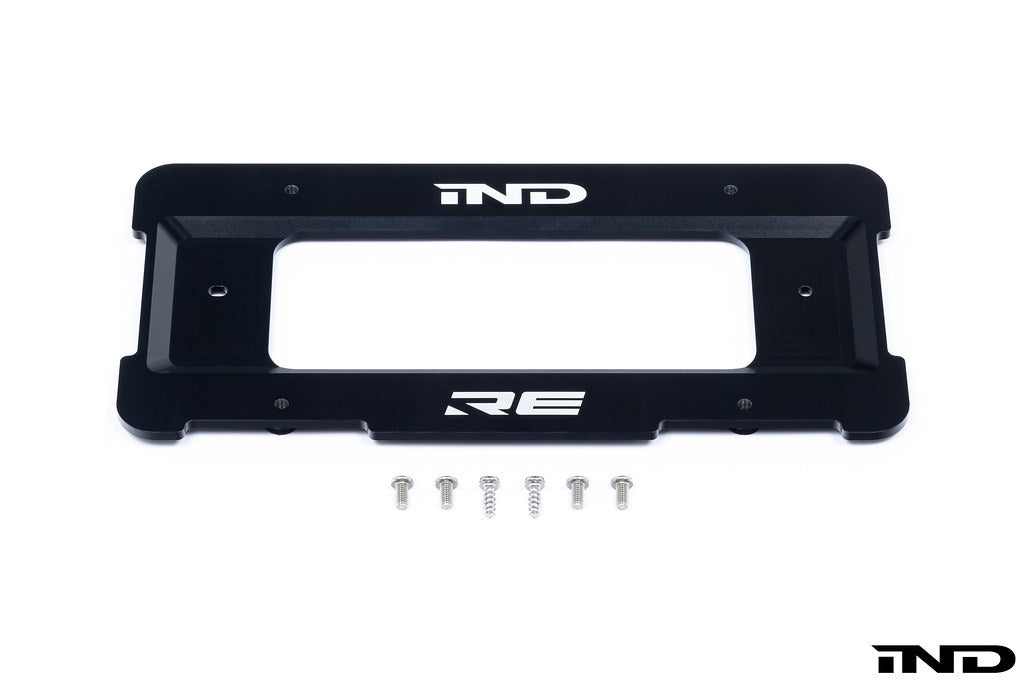 Rogue Engineering x IND BMW CNC Billet License Plate Bracket