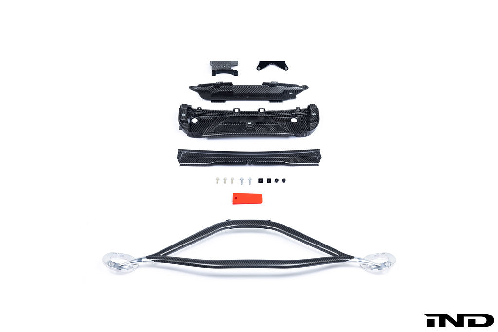 Slon Workshop E46 M3 Carbon Front Triangulating Reinforcement Kit