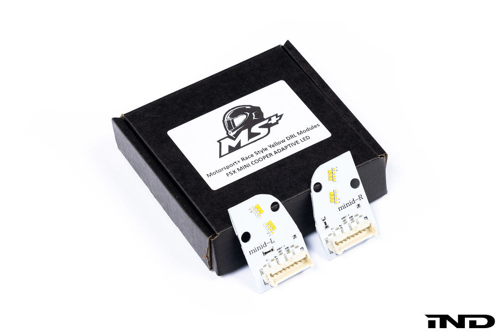 Mini Cooper Yellow DRL LED Module Set Motorsport