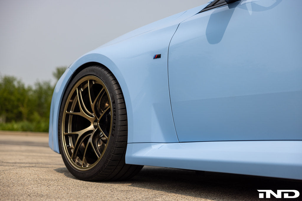 BMW M Fender Emblem Set - Gloss Black