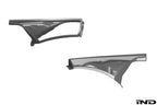 Alpha-N G87 M2 Carbon Front Fender Set - V2 with Blades
