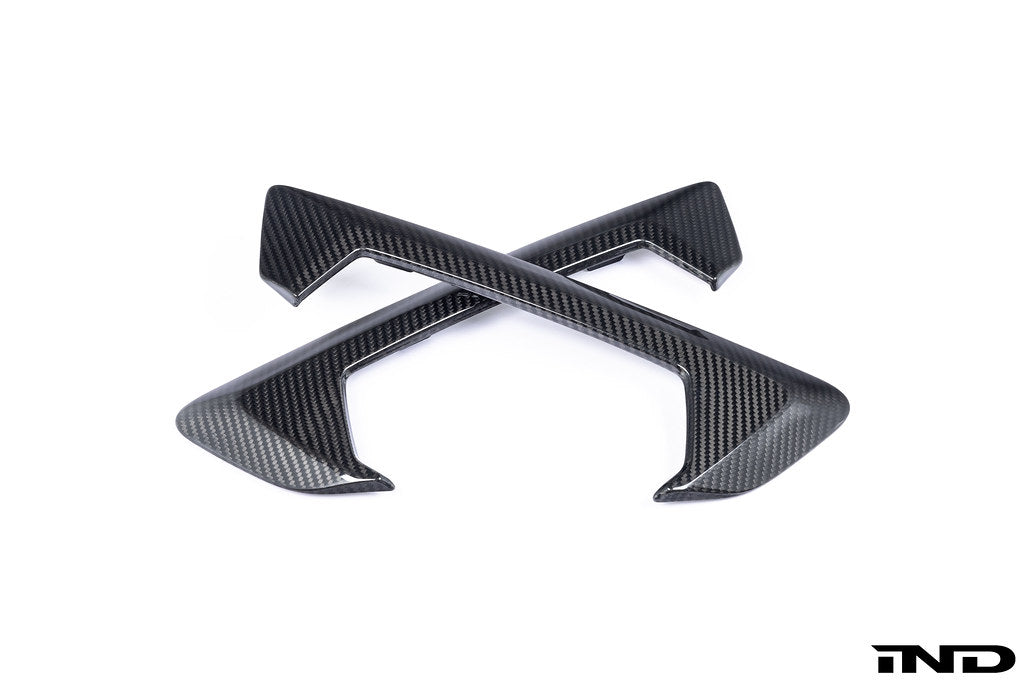 BMW M Performance F95 X5M LCI Carbon Side Grille Trim Set