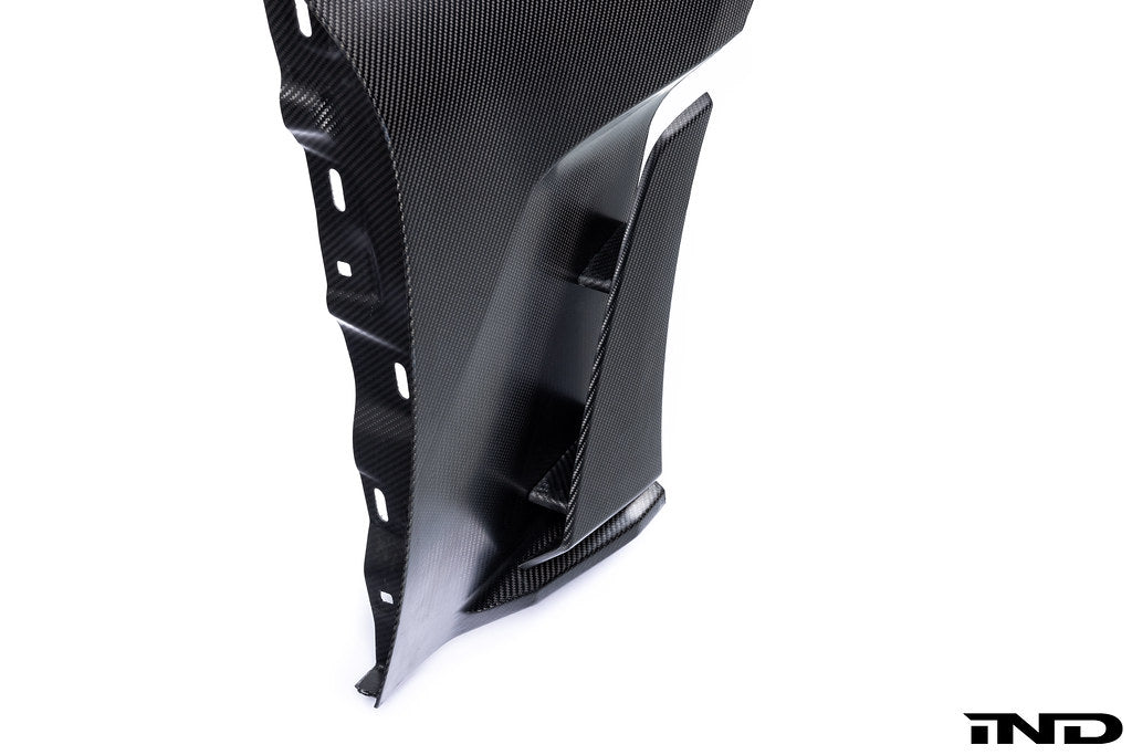 Alpha-N G87 M2 Carbon Vented Front Fender Set - V4 with Blades