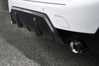 3D Design G20 3-Series LCI M-Sport Carbon Rear Diffuser - 2-Tip