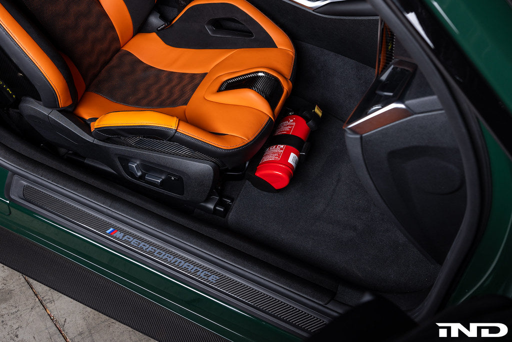 G8X M2 M3 M4 Fire Extinguisher Kit Under Seat Interior Mount