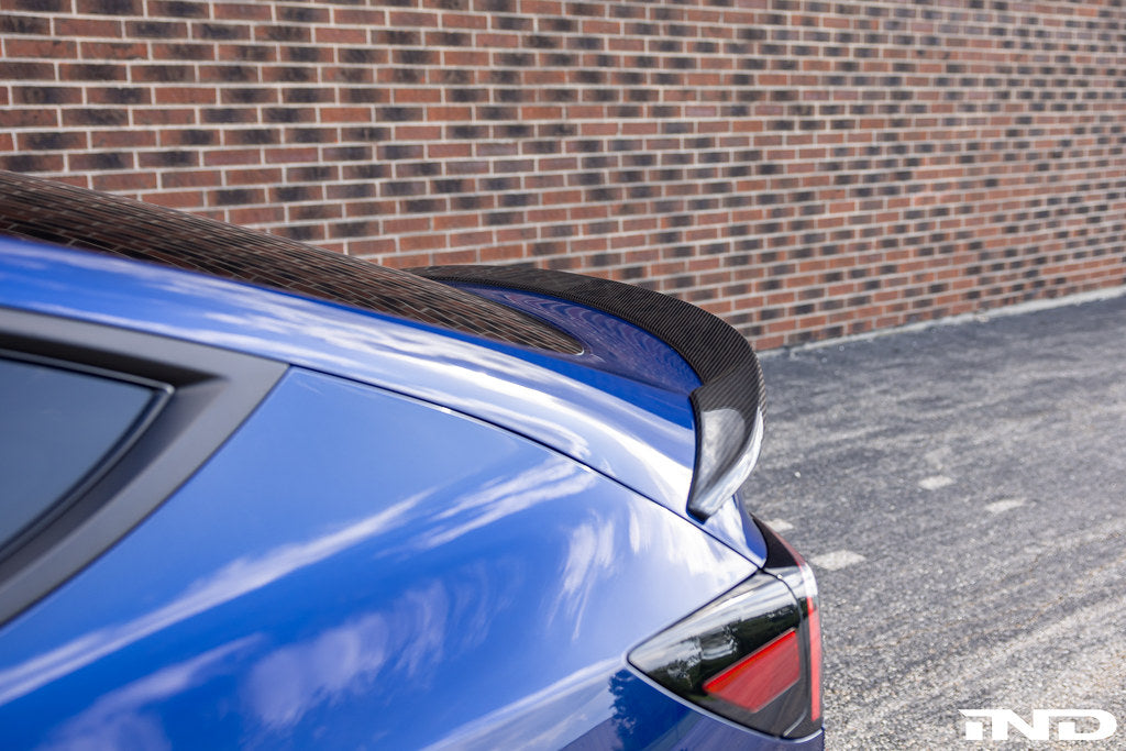 Vorsteiner Tesla Model Y Carbon Aero Rear Trunk Spoiler