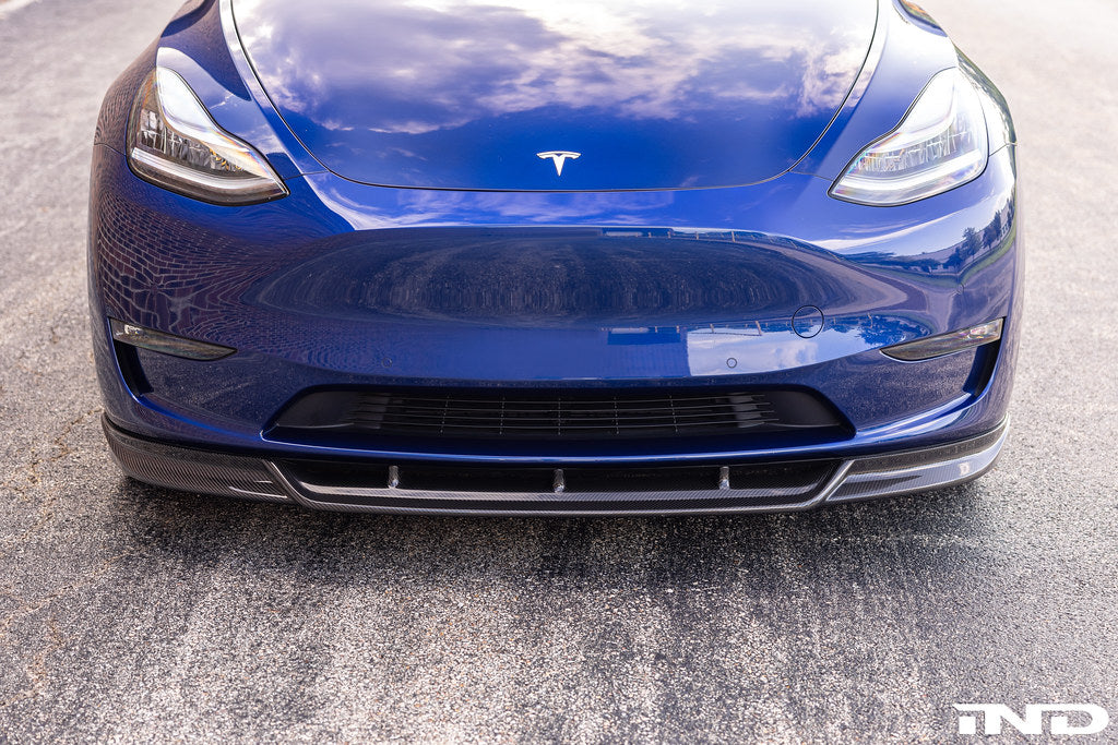 Vorsteiner Tesla Model Y Carbon Aero Front Lip