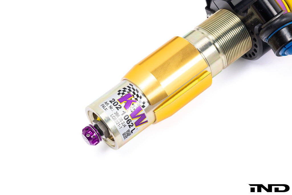 KW Suspensions G8X M2 / M3 / M4 RWD Coilover with EDC Cancellation Kit - V4 Clubsport 3-Way