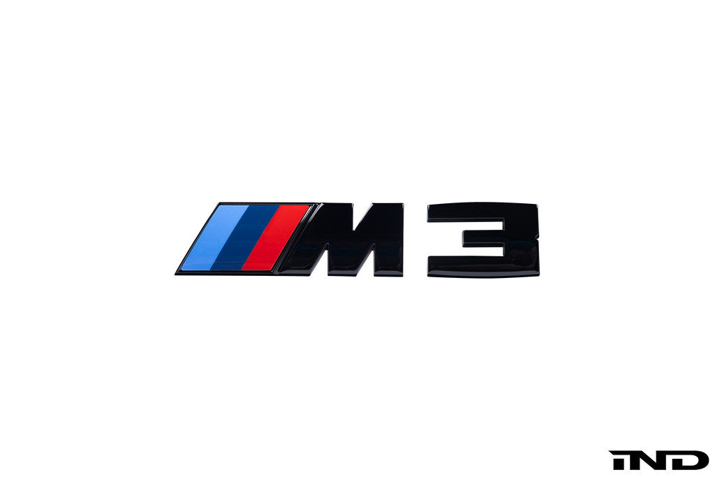 IND E9X M3 Painted Trunk Emblem