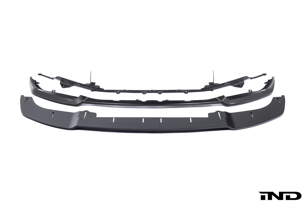 Alpha-N G87 M2 Carbon Adjustable Front Lip - Class 3