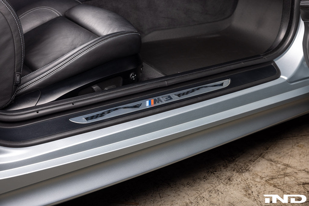 BMW E92 / E93 M3 Competition Door Sill Set, Interior