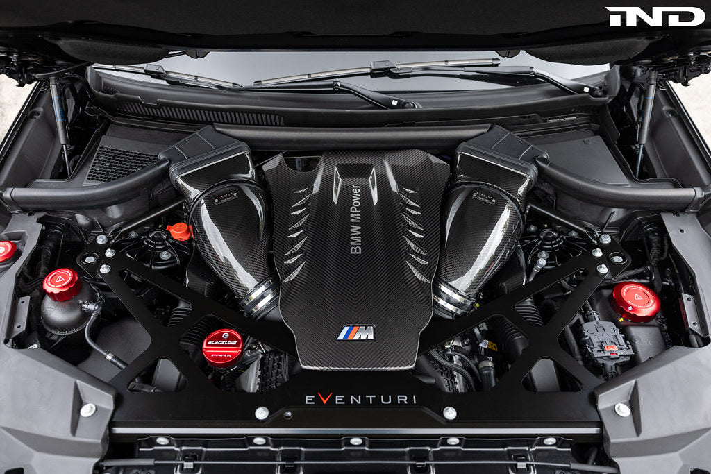 Eventuri BMW F9X X5M / X6M / G09 XM Black Carbon Intake System - iND F95 F96 G09 G07 G05