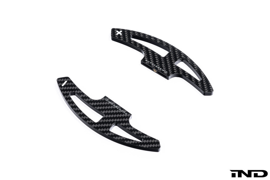 AutoTecknic E-Chassis Dry Carbon Competition Shift Paddle Set - DCT