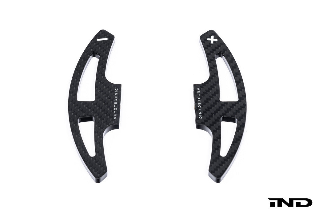 AutoTecknic E-Chassis Dry Carbon Competition Shift Paddle Set - DCT, Interior