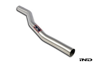 Supersprint E39 540i Stainless Center Pipe - Non-Resonated