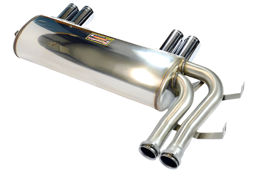Supersprint E46 M3 Stainless Rear Exhaust - Sport