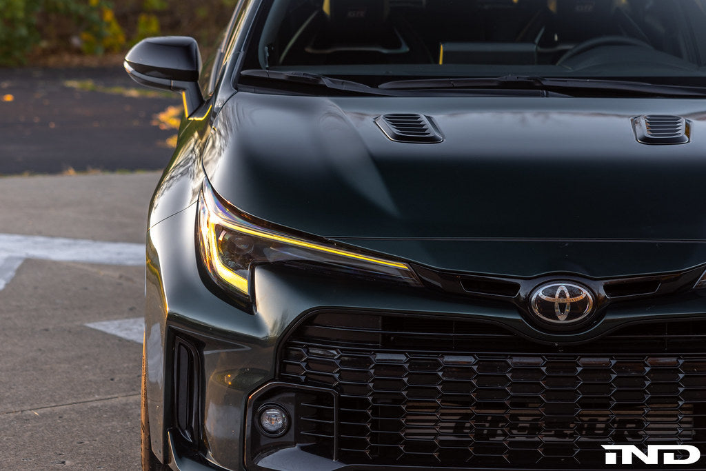 Motorsport+ E210 GR Corolla Race Style Yellow DRL LED Module Set - V2