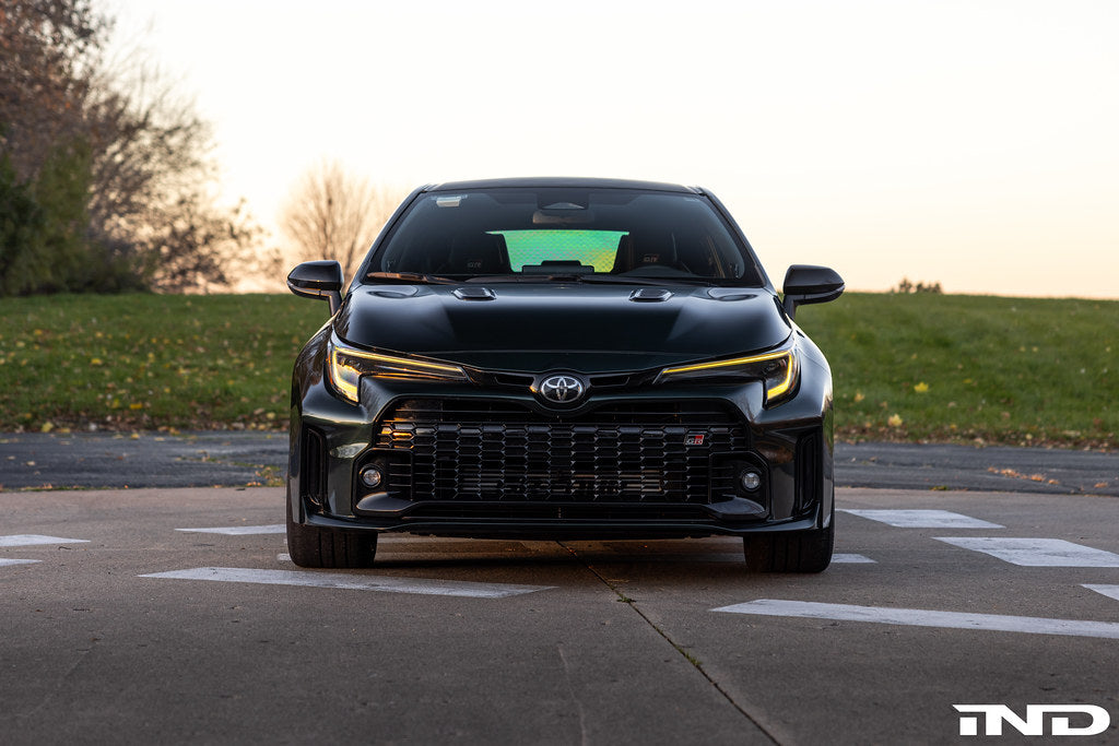 Motorsport+ E210 GR Corolla Race Style Yellow DRL LED Module Set - V2