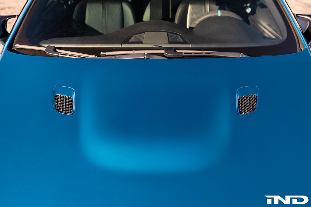 BMW E9X M3 Hood Vent Mesh Set