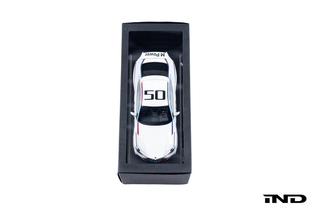 BMW G82 3.0 CSL 50 Jahre M Die-cast Car - 1:18