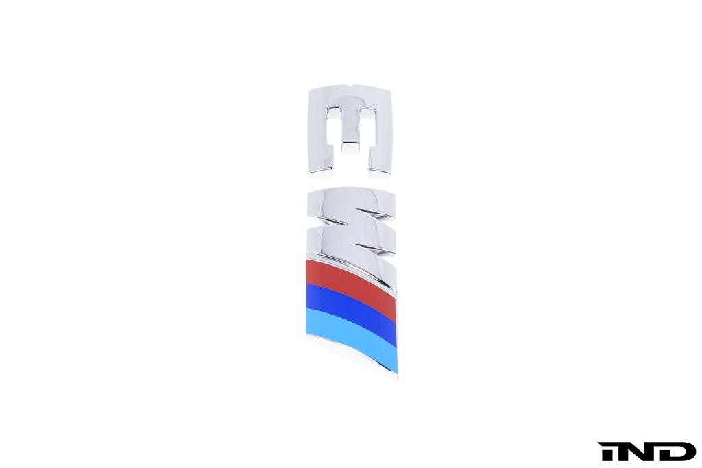 BMW E46 M3 OE Chrome Trunk Emblem from IND Distribution