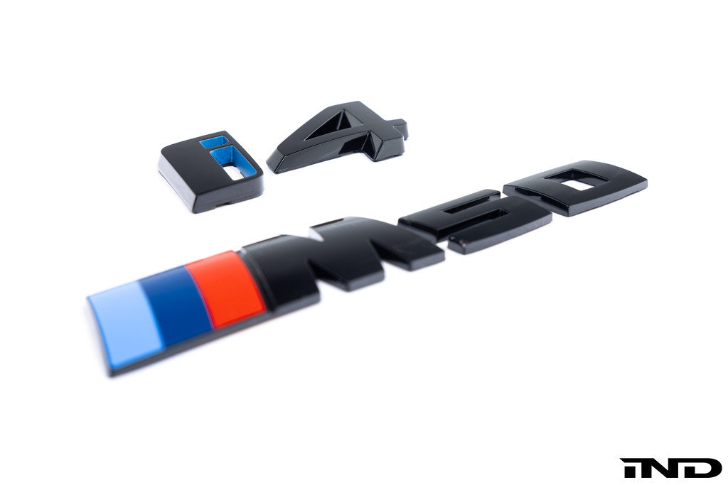 BMW G26 i4 Trunk Emblem - Gloss Black