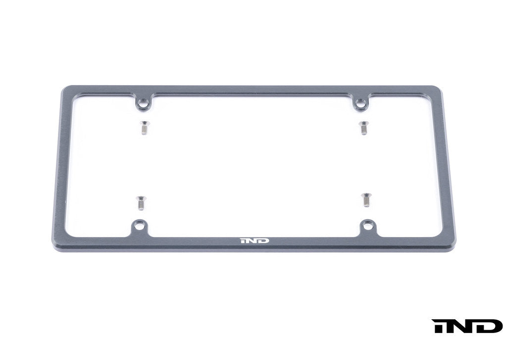 IND Billet Aluminum Slimline License Plate Frame