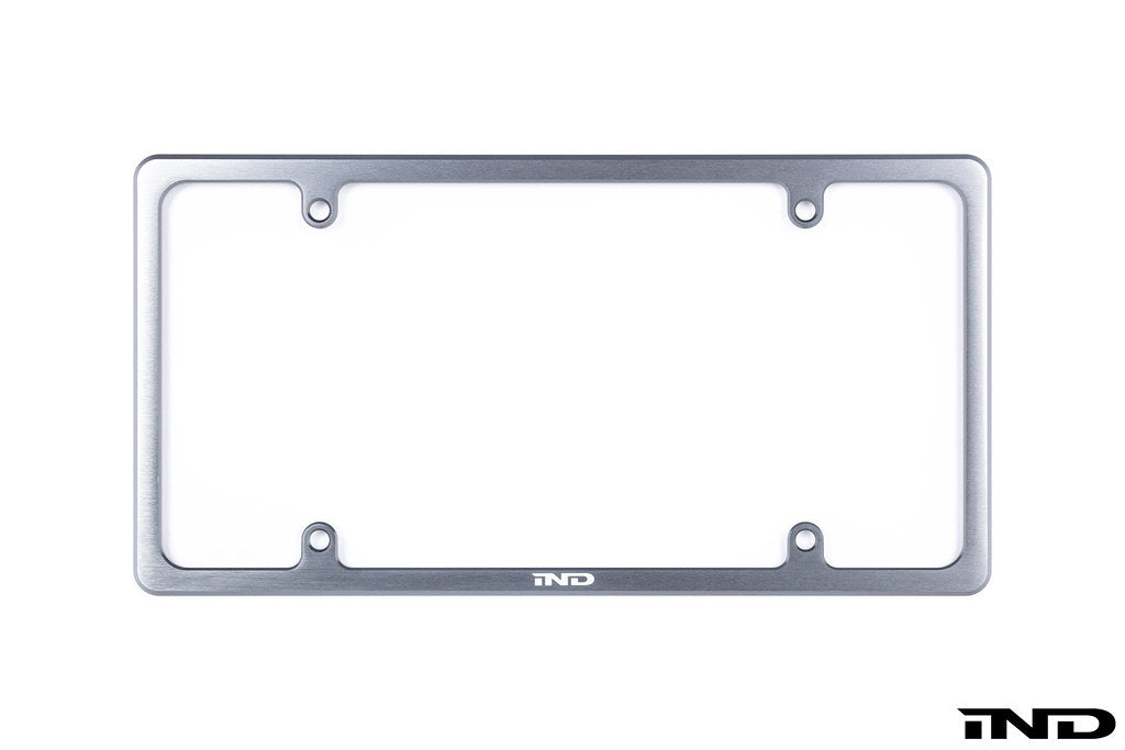 IND Billet Aluminum Slimline License Plate Frame