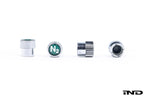 BMW Nitrogen Valve Stem Cap Set - Silver