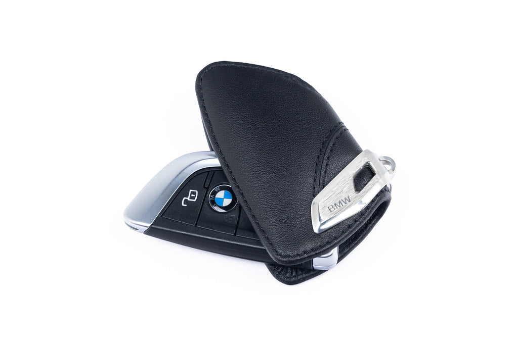 BMW Black Leather Key Case