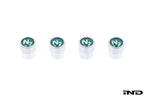 BMW Nitrogen Valve Stem Cap Set - Silver