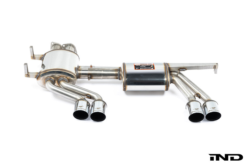 Supersprint E46 M3 Stainless Rear Exhaust - Race