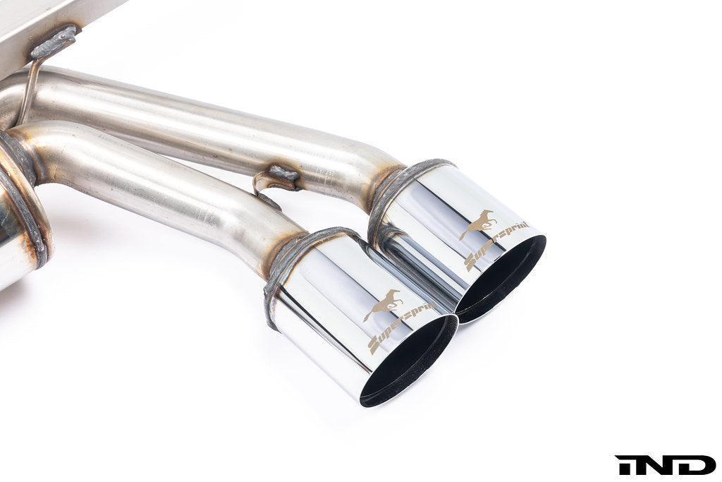 Supersprint E46 M3 Stainless Rear Exhaust - Race