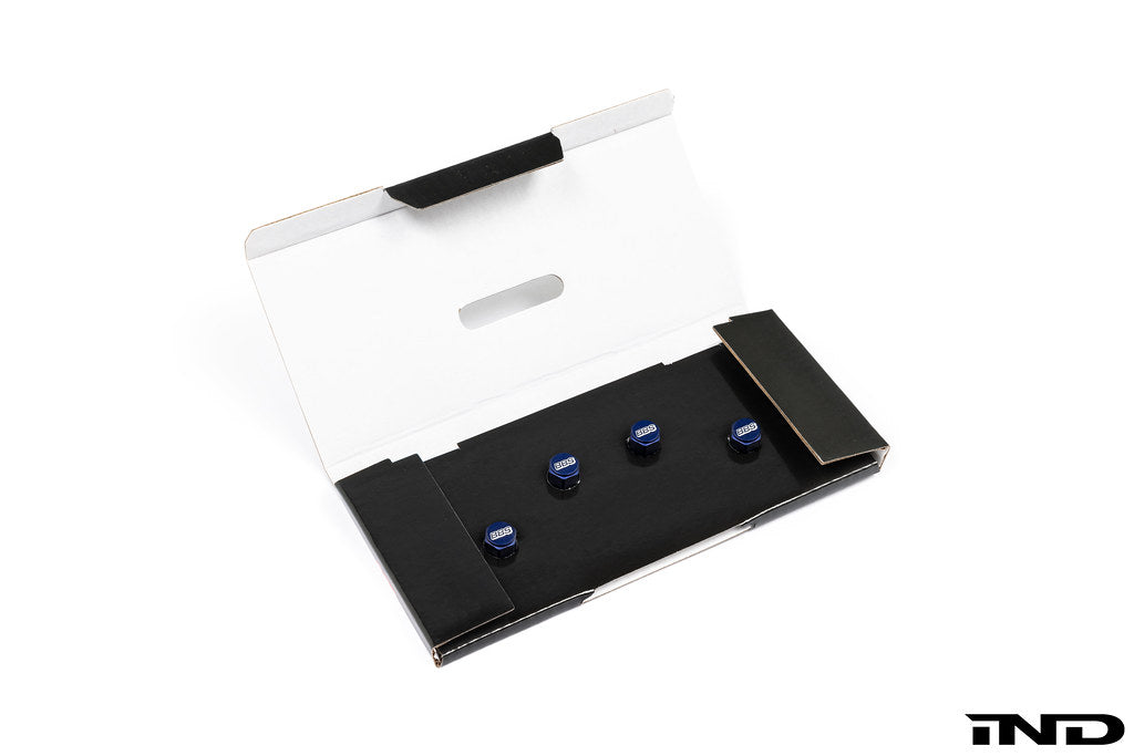 BBS Metal Valve Stem Cap Set