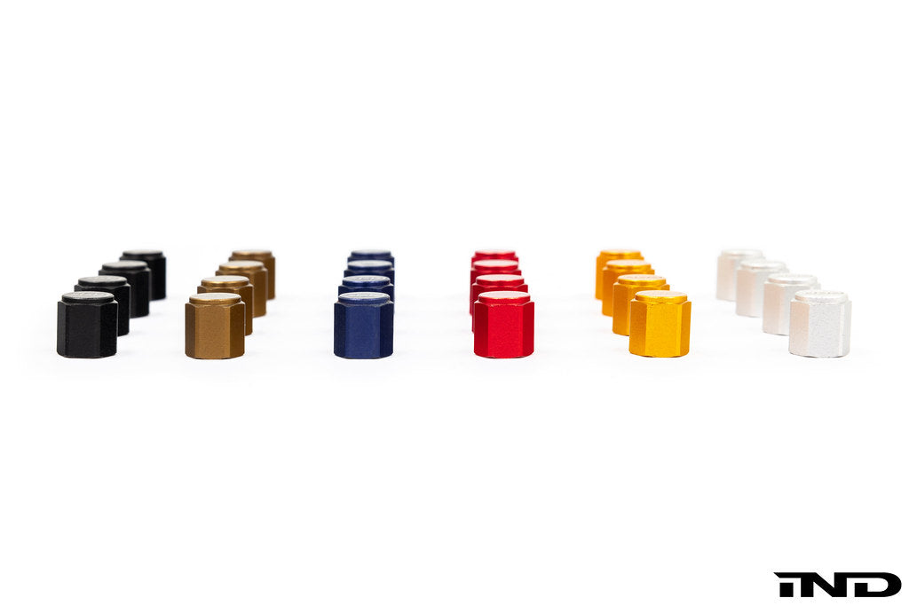 BBS Metal Valve Stem Cap Set