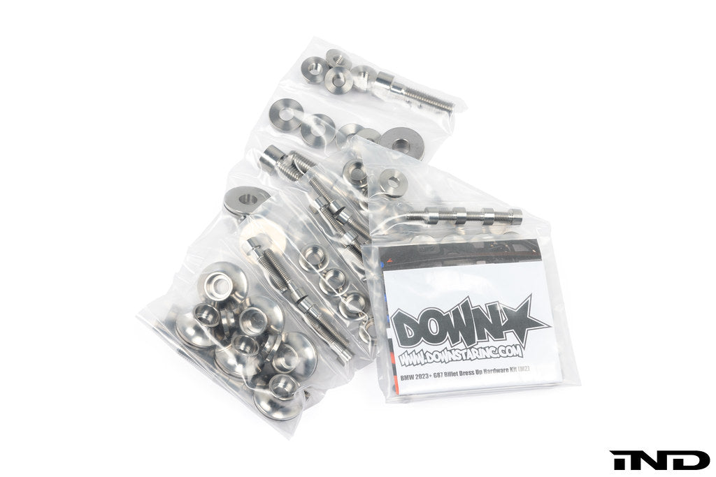 Downstar G8X M2 / M3 / M4 Titanium Deluxe Billet Dress Up Hardware Kit
