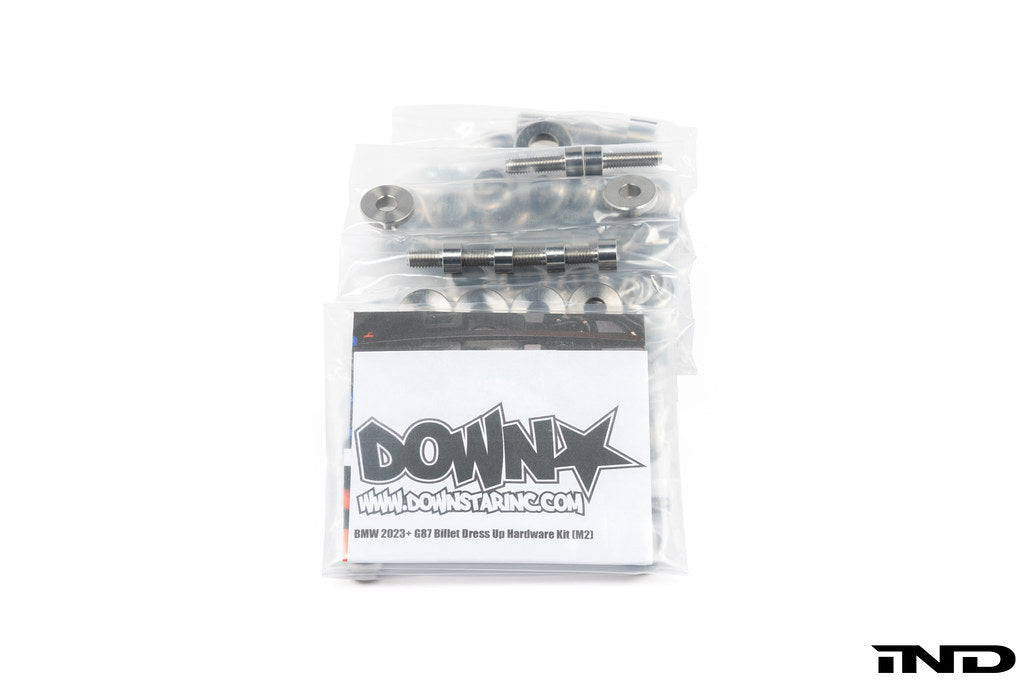 Downstar G8X M2 / M3 / M4 Titanium Deluxe Billet Dress Up Hardware Kit
