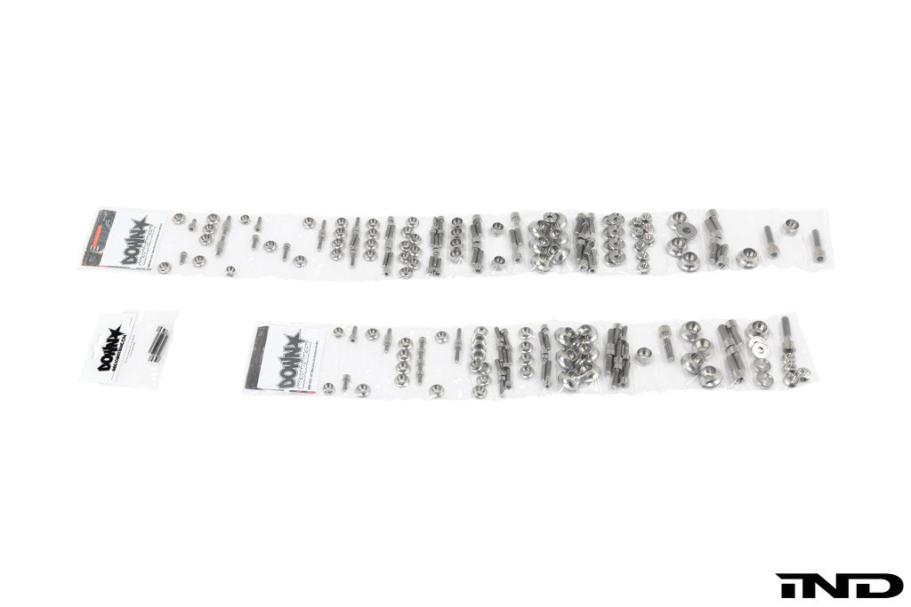 Downstar G8X M2 / M3 / M4 Titanium Deluxe Billet Dress Up Hardware Kit