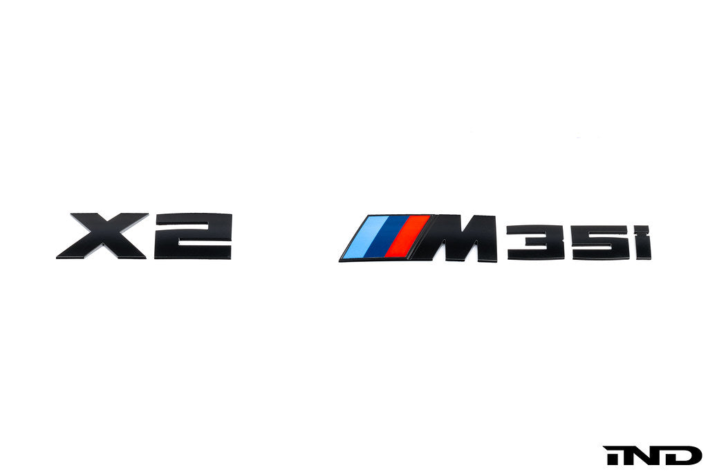 IND U10 X2 M35i Painted Trunk Emblem