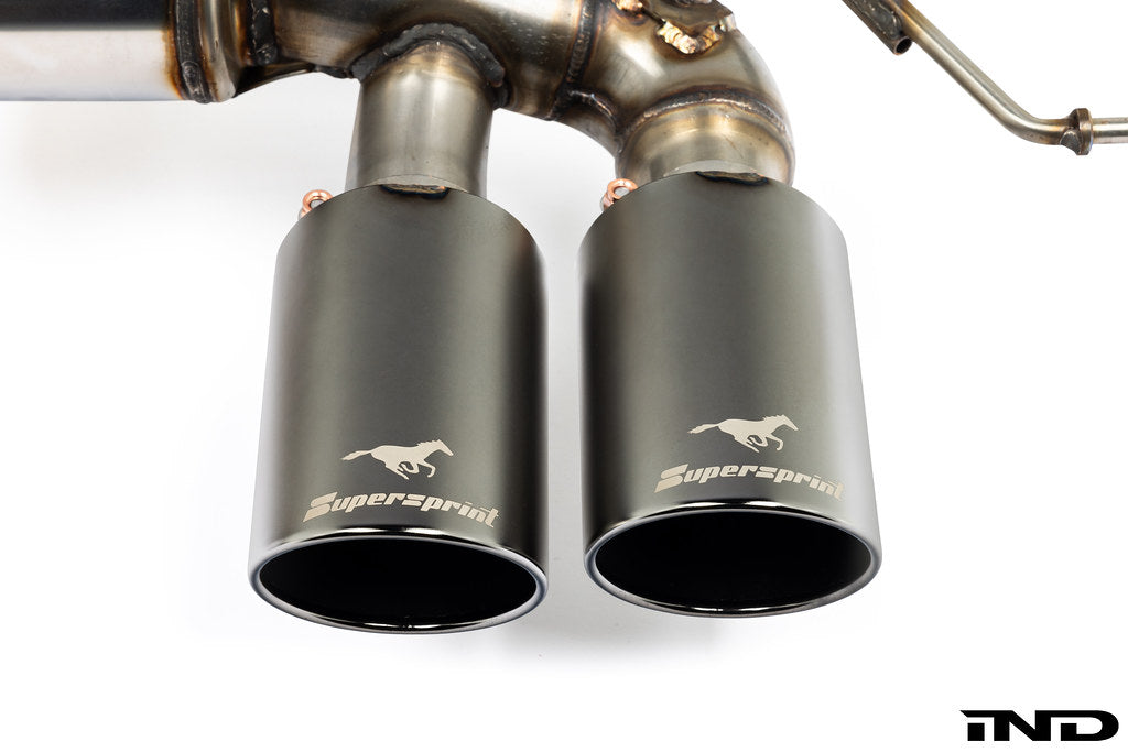 Supersprint G8X M3 / M4 Stainless Rear Exhaust - Race
