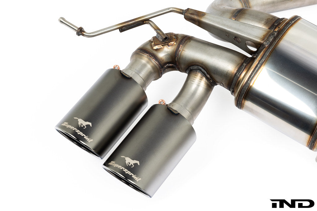 Supersprint G8X M3 / M4 Stainless Rear Exhaust - Race