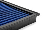 MMX Performance BMW F4X B48 and MINI F5X JCW GP3 panel air filter showing the high-performance filter with brand logo and pleated design.